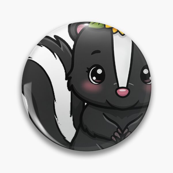 Item preview, Sunflower Skunk Icon designed and sold by pumsquare.