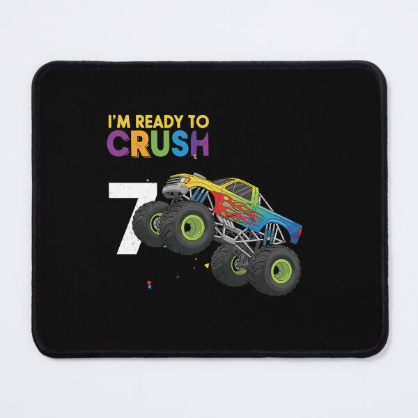 Item preview, I'm Ready To Crush 7 Monster Truck Seven Year Old Birthday Kid designed and sold by PopStars1993.