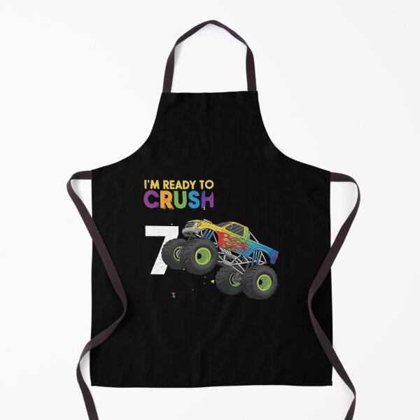 Item preview, I'm Ready To Crush 7 Monster Truck Seven Year Old Birthday Kid designed and sold by PopStars1993.