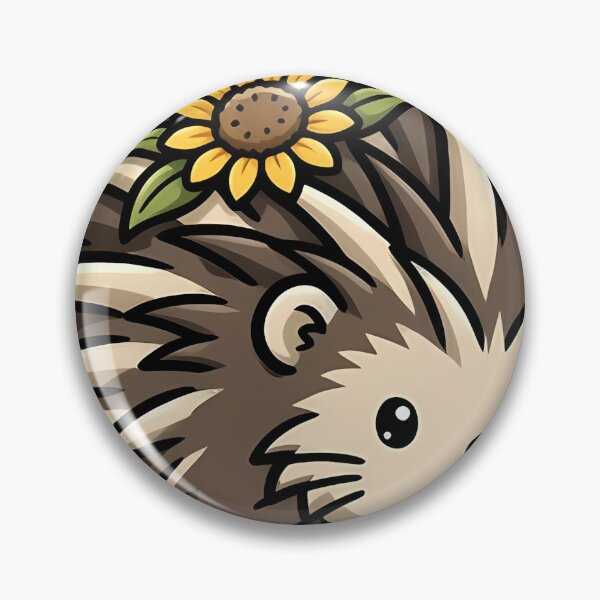 Item preview, Sunflower Porcupine Icon designed and sold by pumsquare.