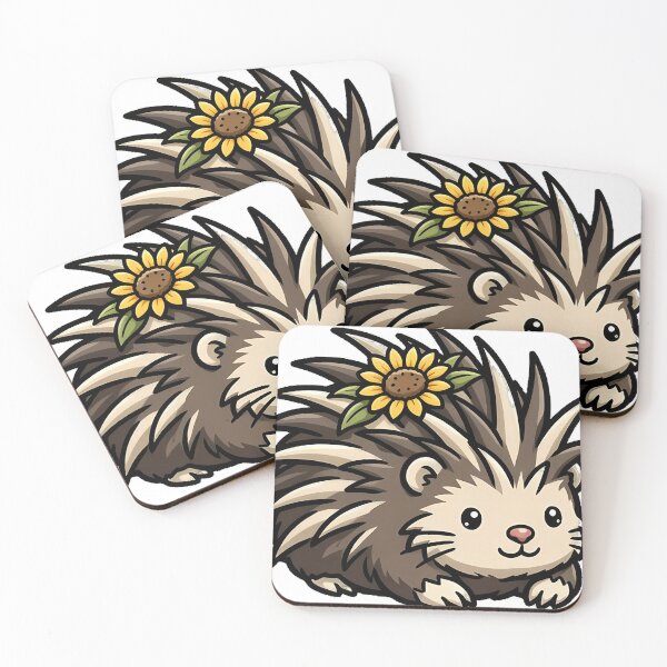 Item preview, Sunflower Porcupine Icon designed and sold by pumsquare.