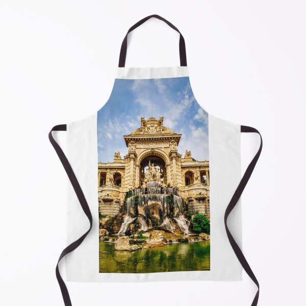 Item preview, Palais Longchamp fountain with cascading waterfalls and ornate sculptures, Marseille, France designed and sold by Nafid_Photographie.