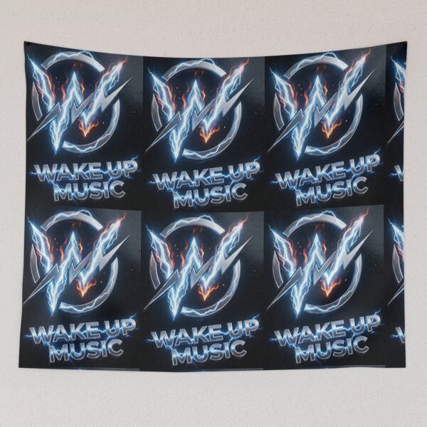 Item preview, Wake Up Music designed and sold by TheIdealArtShop.