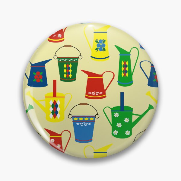Item preview, Narrowboat Canal Boat Boating Pattern designed and sold by HotHibiscus.