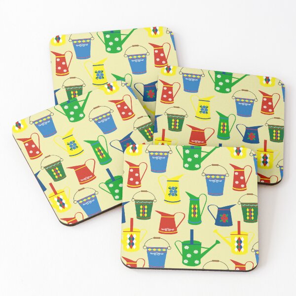 Item preview, Narrowboat Canal Boat Boating Pattern designed and sold by HotHibiscus.
