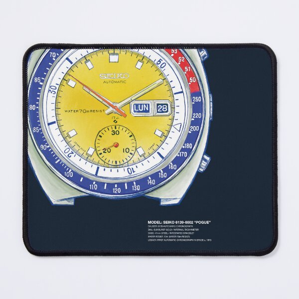 Item preview, Seiko 6139 Pogue Space Chronograph - Watch Illustration designed and sold by ModriArt.