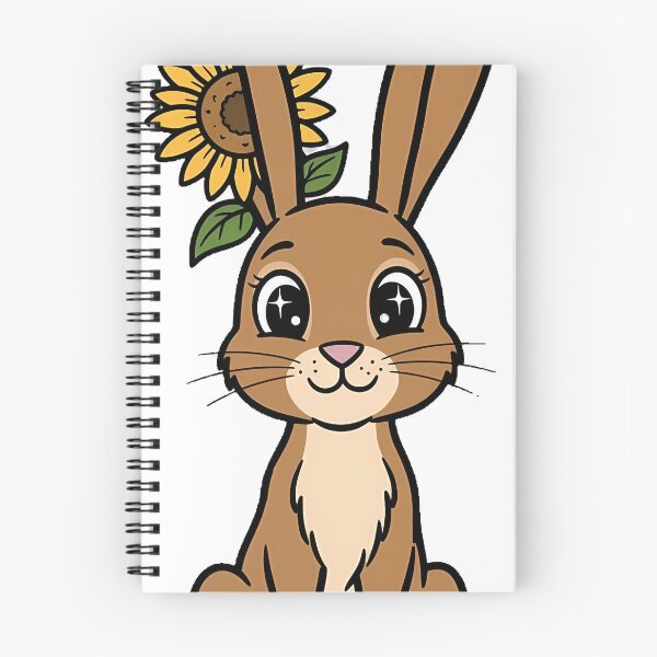 Item preview, Sunflower Hare Icon designed and sold by pumsquare.