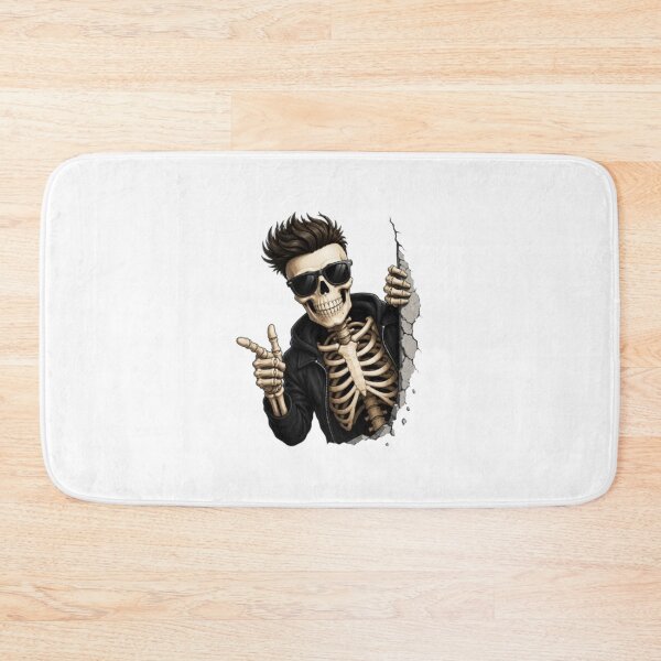 Item preview, Cool Skeleton Peeking Behind Wall designed and sold by Saeed  Ahmad.