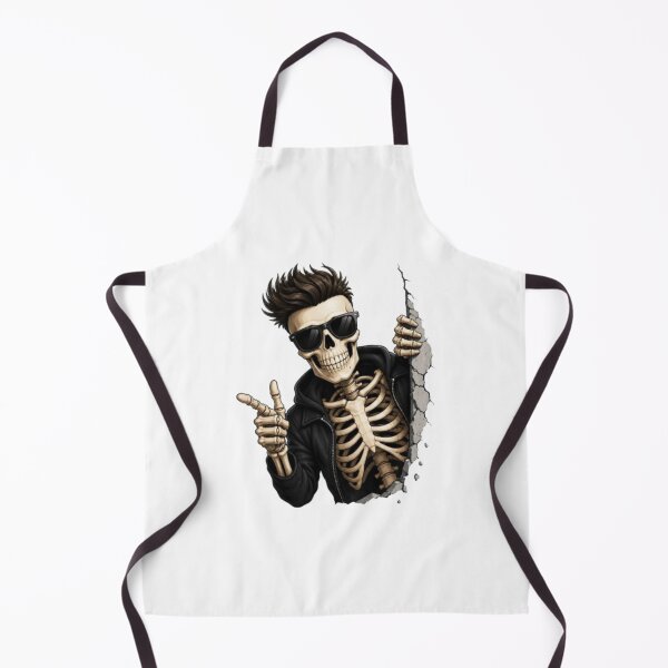 Item preview, Cool Skeleton Peeking Behind Wall designed and sold by Saeed Ahmad.