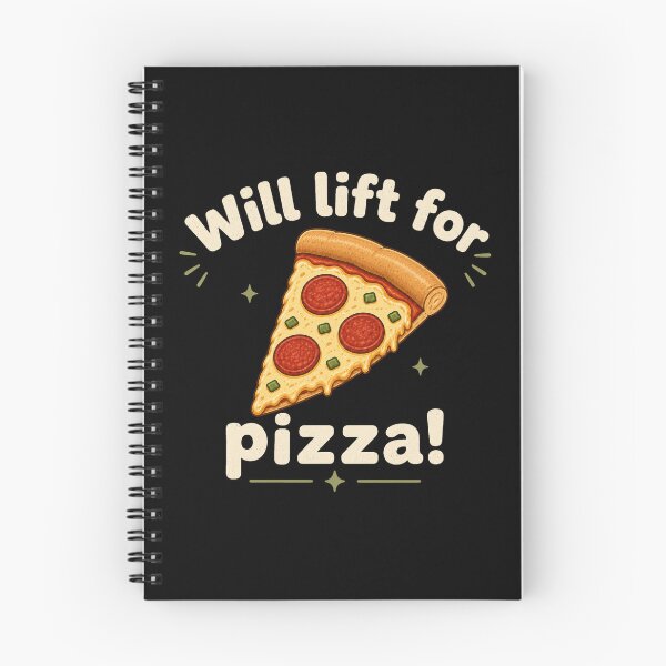 Item preview, Will Lift for Pizza Funny Gym Fitness Design designed and sold by HumbleAthlete.