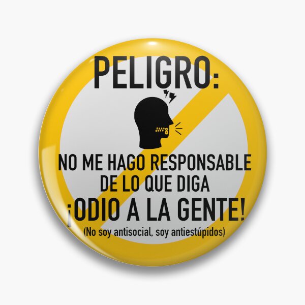 Item preview, Warning Sticker: I hate people designed and sold by fxckdraws.