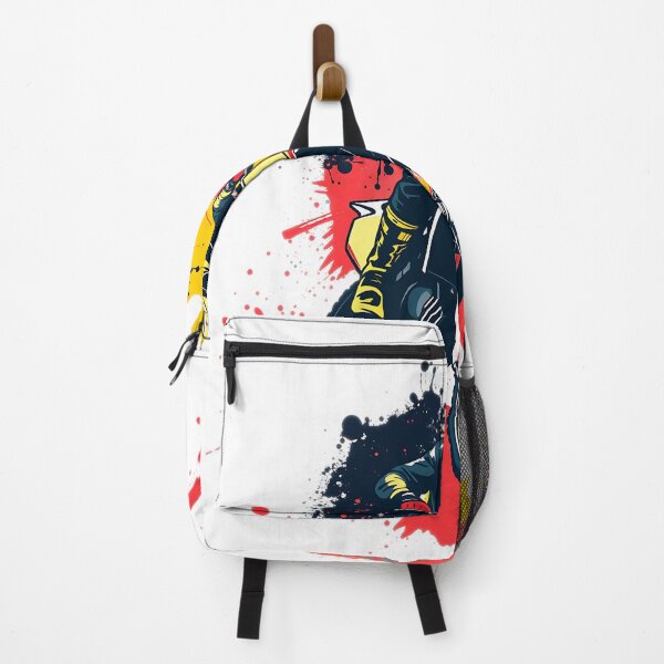 Item preview, Motocross Rider Ink Splatter Action designed and sold by T-domain.