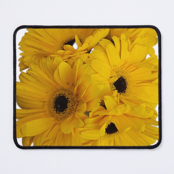 Item preview, Vibrant Yellow Gerbera Daisies Summer Floral Design designed and sold by Yanshuf.