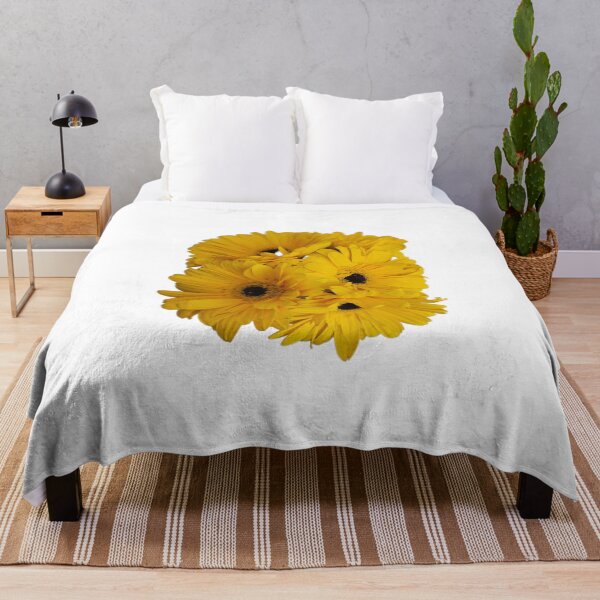 Item preview, Vibrant Yellow Gerbera Daisies Summer Floral Design designed and sold by Yanshuf.