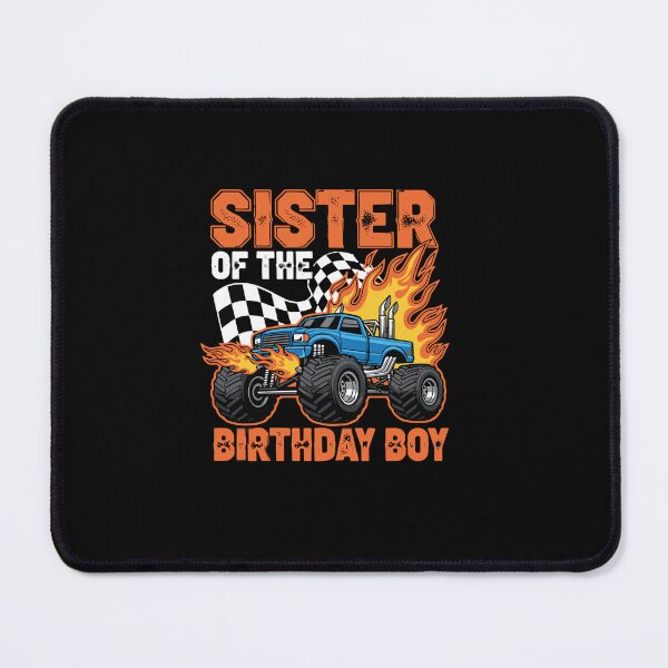 Item preview, Sister Of The Birthday Boy Monster Truck Race Family designed and sold by PopStars1993.