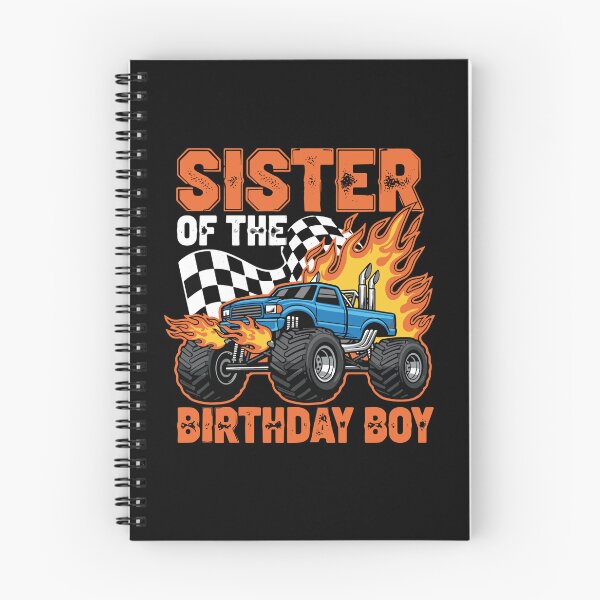 Item preview, Sister Of The Birthday Boy Monster Truck Race Family designed and sold by PopStars1993.
