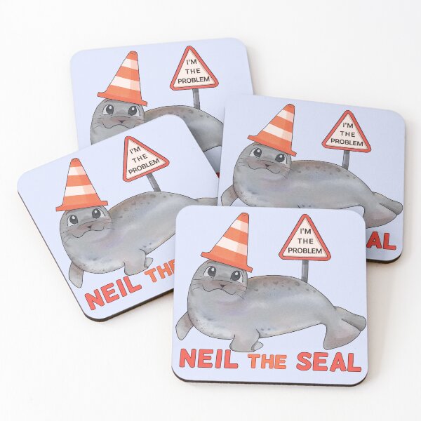 Item preview, Neil The Seal - I'm the Problem designed and sold by Amberein.