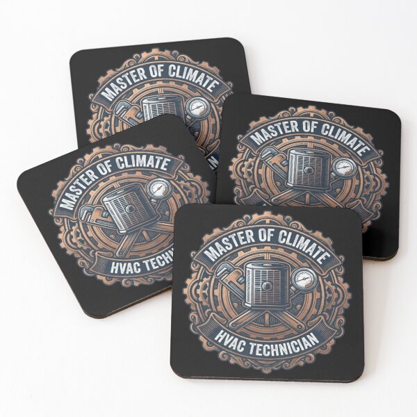 Item preview, HVAC Technician Master of Climate Funny HVAC Tech Gift for Repairman designed and sold by thoughtswear.