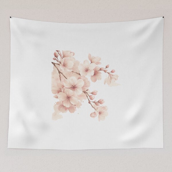 Item preview, Elegant Japanese Cherry Blossom Botanical Art | Sakura Floral Aesthetic designed and sold by rushaib.