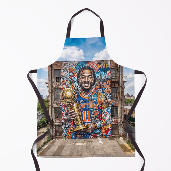 Item preview, Jalen Brunson MVP Urban Mural designed and sold by Home Decor Art.
