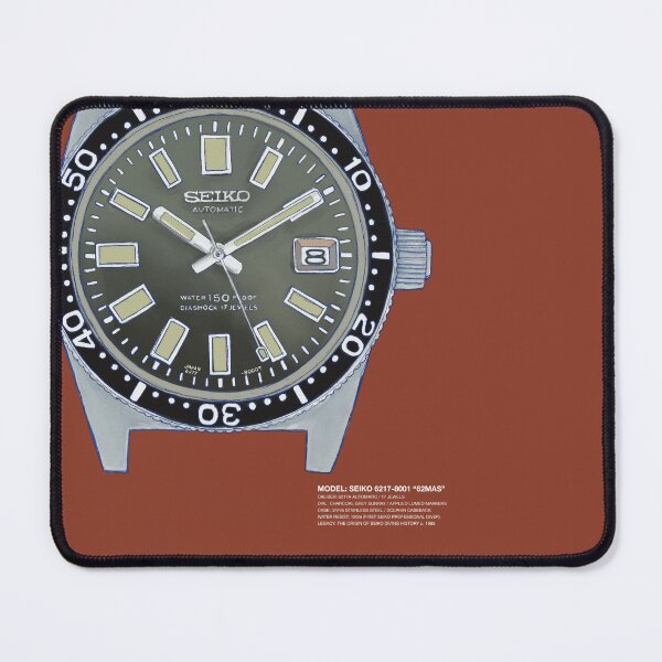 Item preview, Seiko 62MAS The First Diver Vintage Watch - Illustration designed and sold by ModriArt.