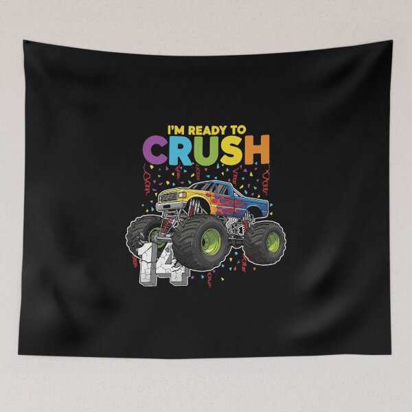 Item preview, I'm Ready To Crush 14th Birthday Monster Truck Teen Boy designed and sold by PopStars1993.