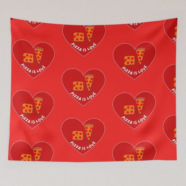 Item preview, Pizza Is Love Cute Kawaii Pizza Couple designed and sold by Naershop.