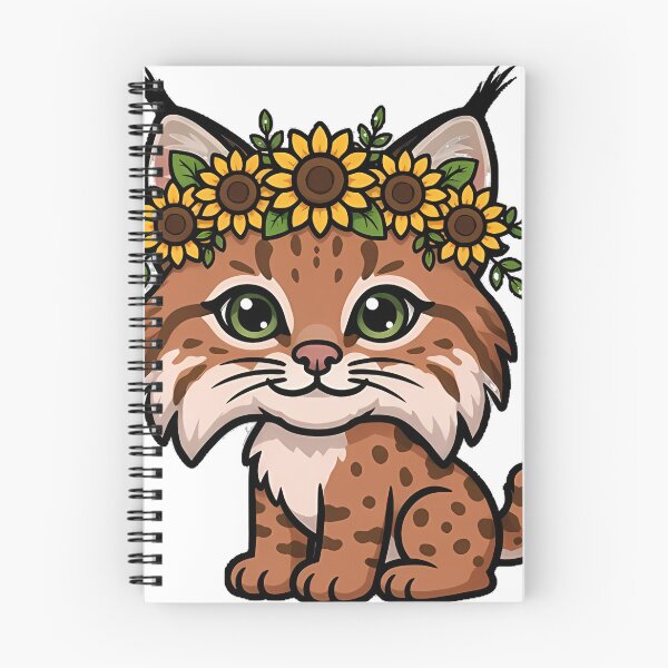 Item preview, Sunflower Bobcat Icon designed and sold by pumsquare.