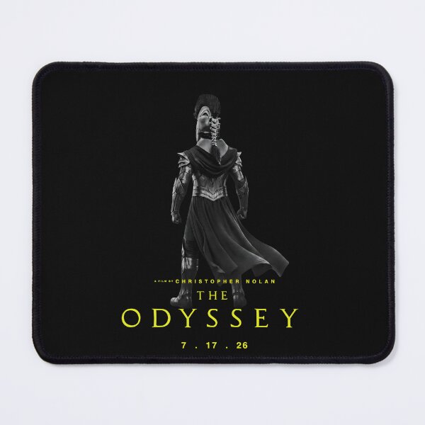 Item preview, The Odyssey Movie by Christopher Nolan - B&W Minimalist Graphic Tee designed and sold by RickStillDesigns.
