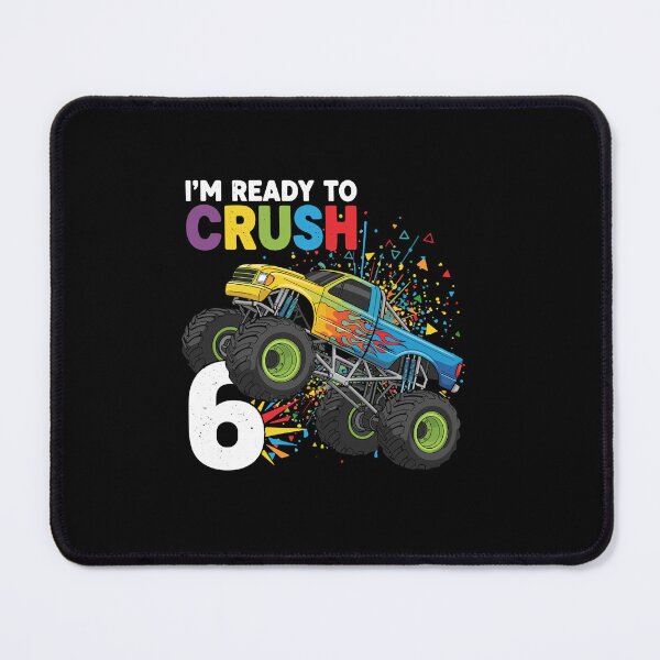 Item preview, I'm Ready To Crush 6 Monster Truck Birthday Six Year Old Boy designed and sold by PopStars1993.