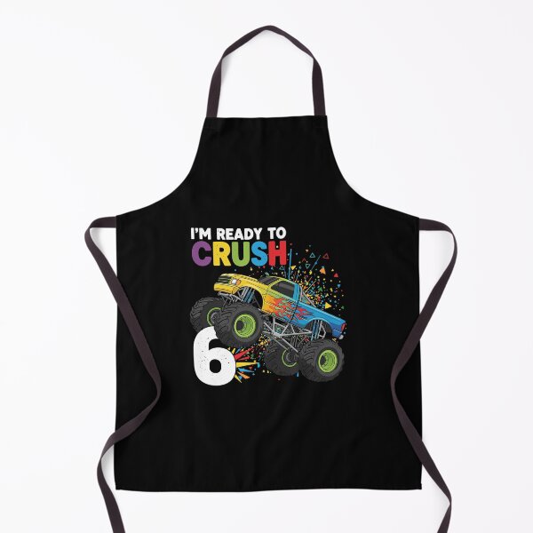 Item preview, I'm Ready To Crush 6 Monster Truck Birthday Six Year Old Boy designed and sold by PopStars1993.