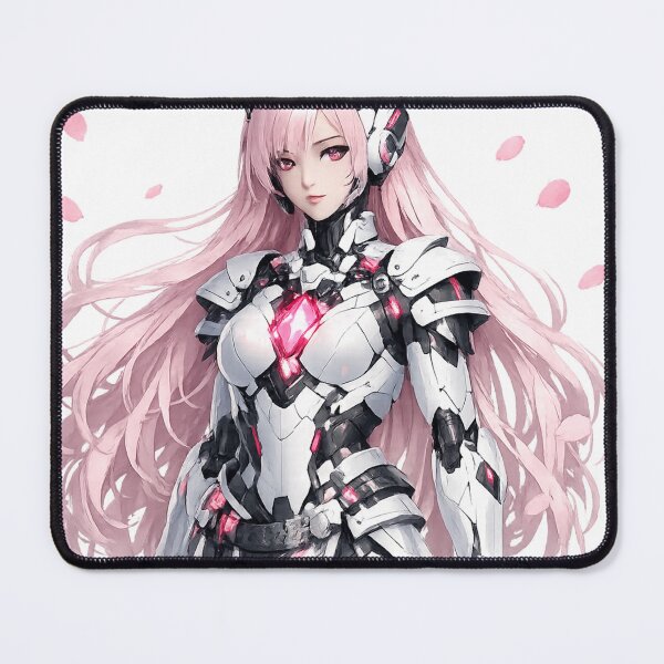 Item preview, Sakura Core Android Girl | Original Futuristic Japanese Mecha Anime Art designed and sold by Sticleg.