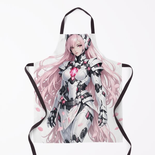Item preview, Sakura Core Android Girl | Original Futuristic Japanese Mecha Anime Art designed and sold by Sticleg.