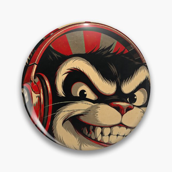 Item preview, Music Because Murder Is Wrong – Vintage Retro Cat DJ Poster designed and sold by obstinator.