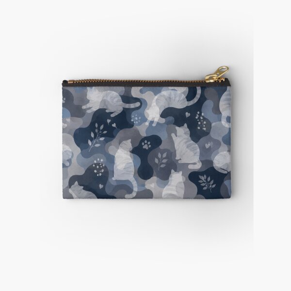 Item preview, Blueberry Midnight Cat Camouflage Pattern designed and sold by Mindworx21.
