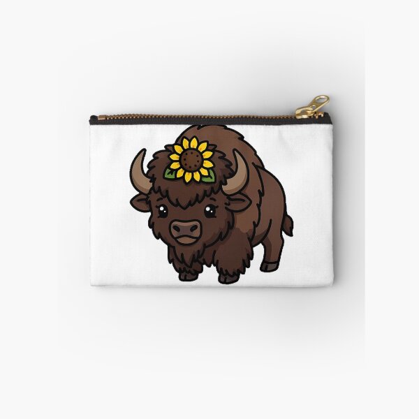 Item preview, Sunflower Bison Icon designed and sold by pumsquare.