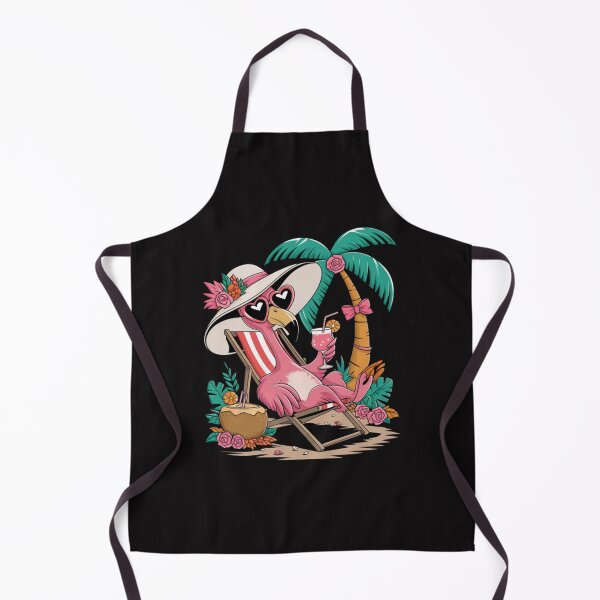 Item preview, Flamingo Pink Palm Tree Tropical Beach Summer Vacation designed and sold by CosmoWaderty.