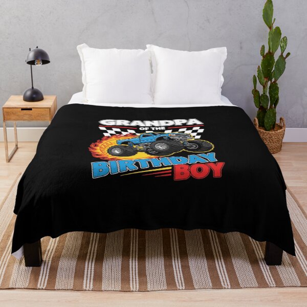 Item preview, Grandpa Of The Birthday Boy Monster Truck Grandfather Birthday Celebration designed and sold by PopStars1993.