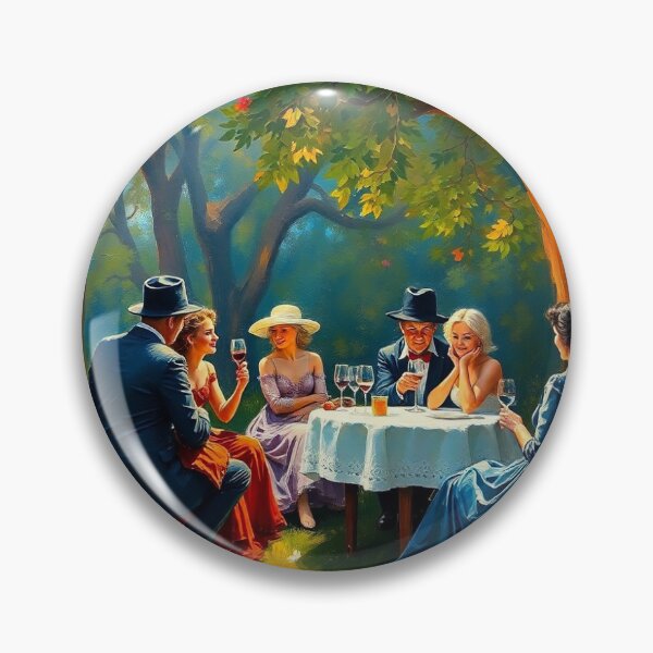 Item preview, A party in the park. designed and sold by oldMastersofart.