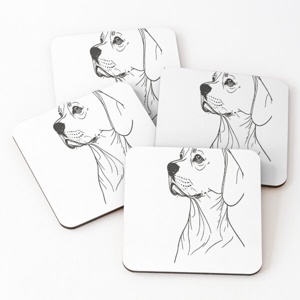 Item preview, Beagle in Minimalist Linear Art designed and sold by VestraDesign.