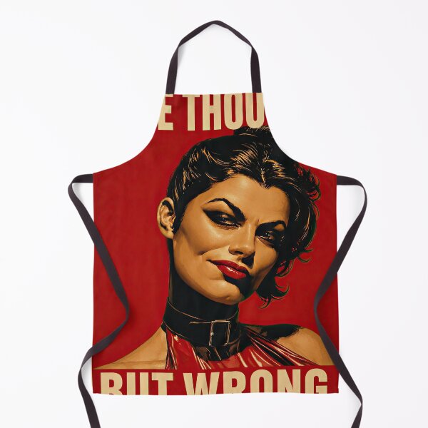 Item preview, Cute Thought. But Wrong. – Vintage Retro Dark Humor Poster designed and sold by obstinator.