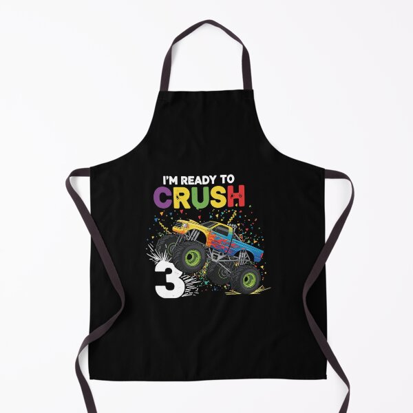 Item preview, I'm Ready To Crush 3 Monster Truck Birthday Boy Toddler designed and sold by PopStars1993.