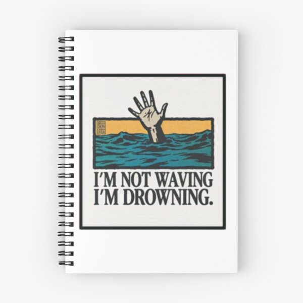Item preview, Not Waving Just Drowning designed and sold by Braincellstudio.