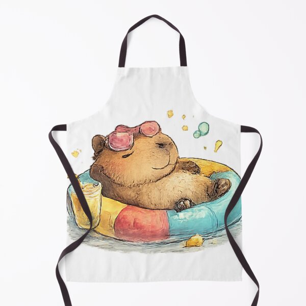 Item preview, Relaxing Capybara Summer designed and sold by Northline Creative.