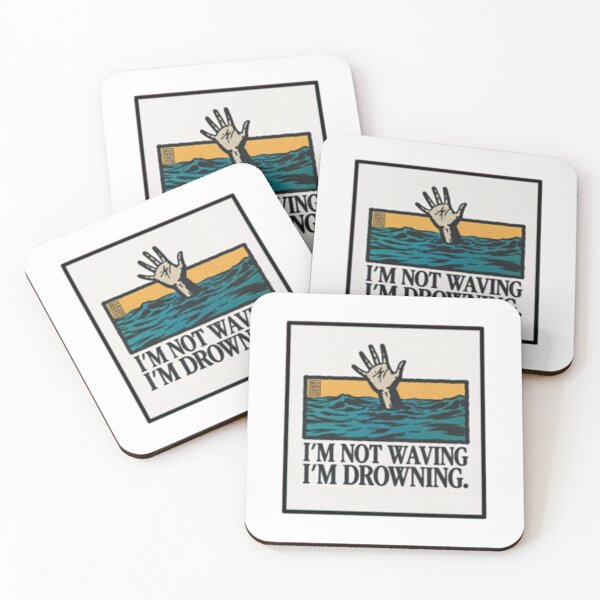 Item preview, Not Waving Just Drowning designed and sold by Braincellstudio.