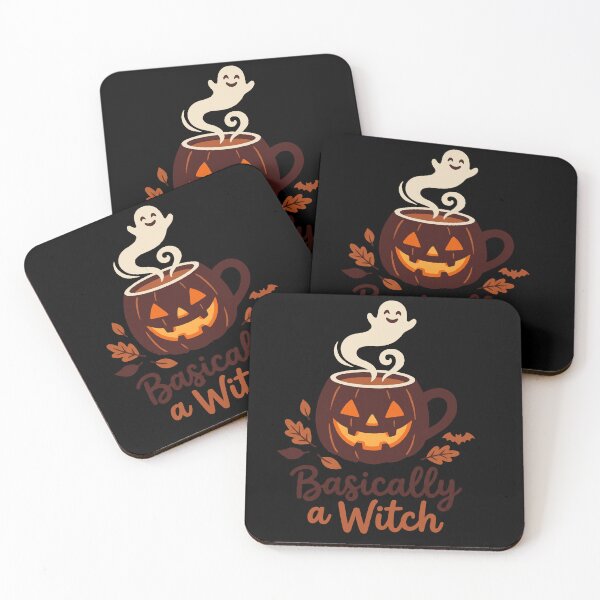 Item preview, Basically a Witch Halloween Pumpkin Coffee Mug Cute Ghost Funny Autumn Witchy Graphic designed and sold by fawzimorsy.