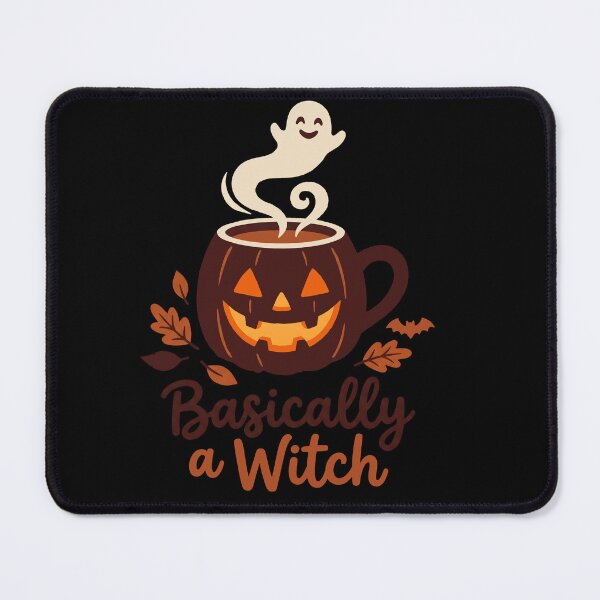 Item preview, Basically a Witch Halloween Pumpkin Coffee Mug Cute Ghost Funny Autumn Witchy Graphic designed and sold by fawzimorsy.