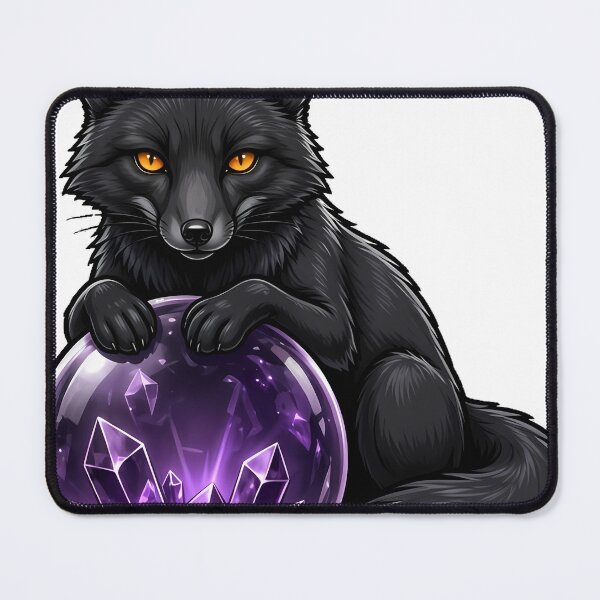 Item preview, Gothic Fox Crystal Ball Icon designed and sold by IllumeInk.