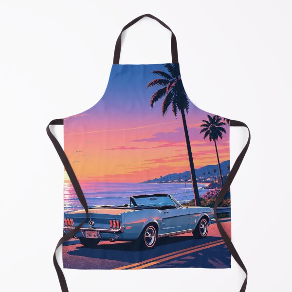 Item preview, Retro Sunset Drive Convertible designed and sold by jordanelucas.