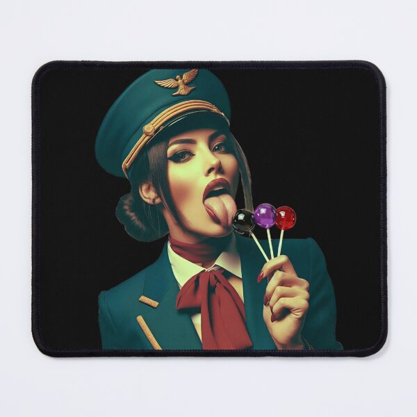 Item preview, Captain Woman Holding Sweet Lollipops designed and sold by Voodoo Store Paranormal Collections.